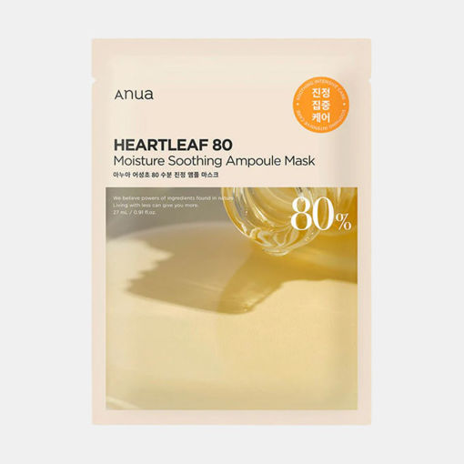 Picture of ANUA HEARTLEAF 80 MOISTURE SOOTHING AMPOULE MASK